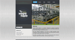 Desktop Screenshot of globalintegralsupply.com